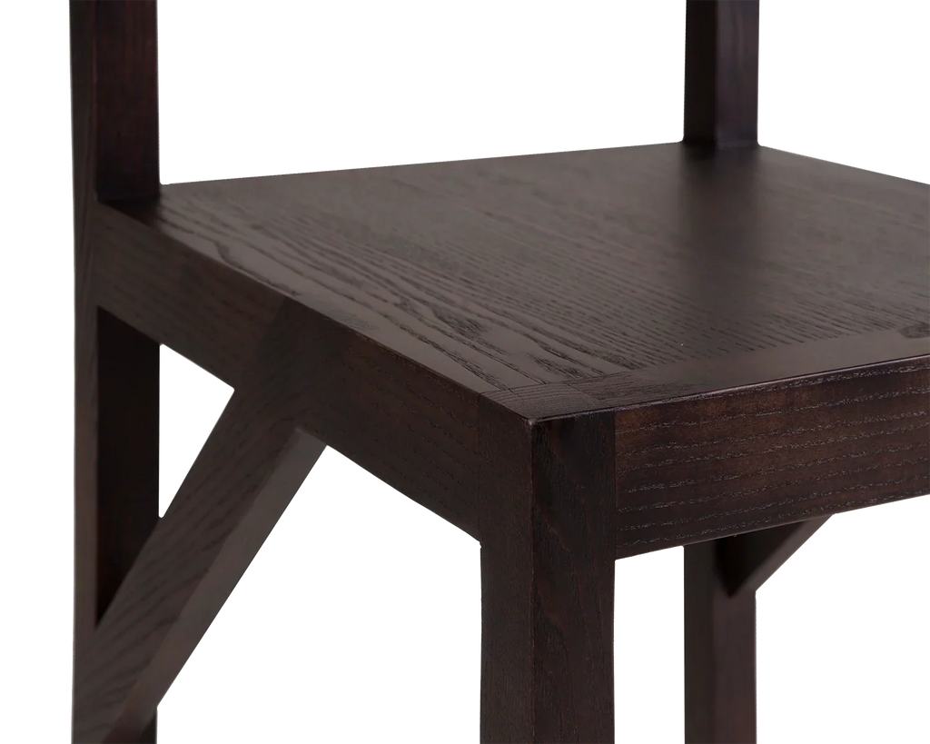 FRAMA - Bracket Chair | Dark Brown Ash