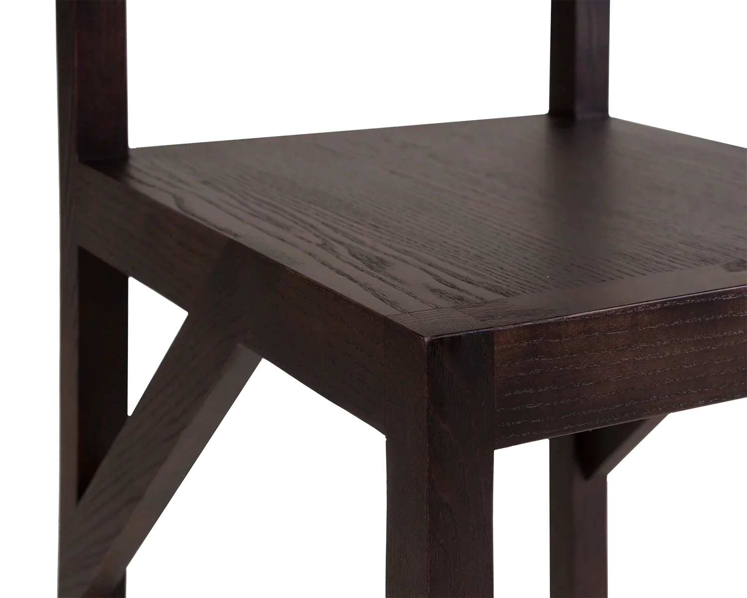 FRAMA - Bracket Chair | Dark Brown Ash