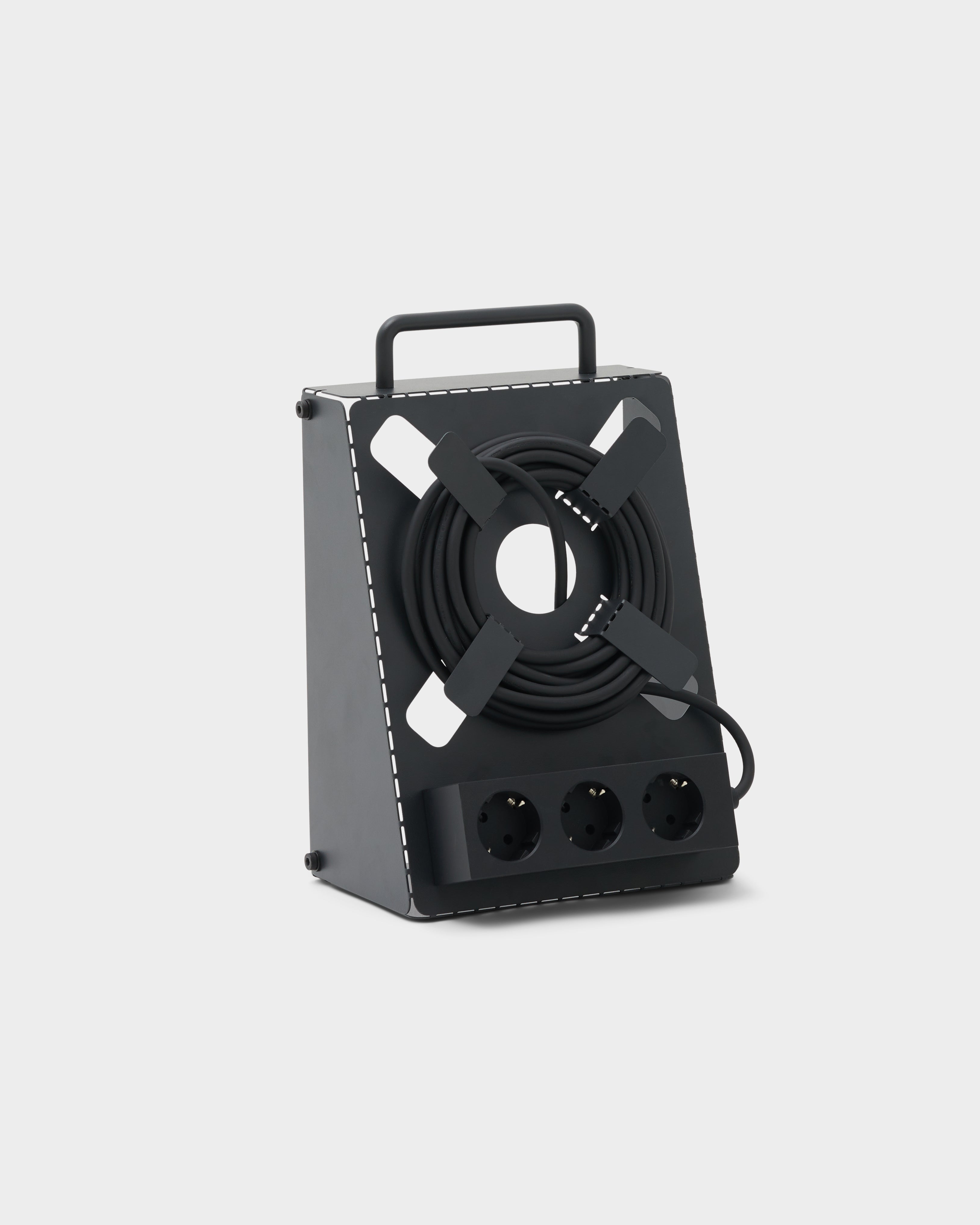 Cable Stand - Charcoal Pedestal