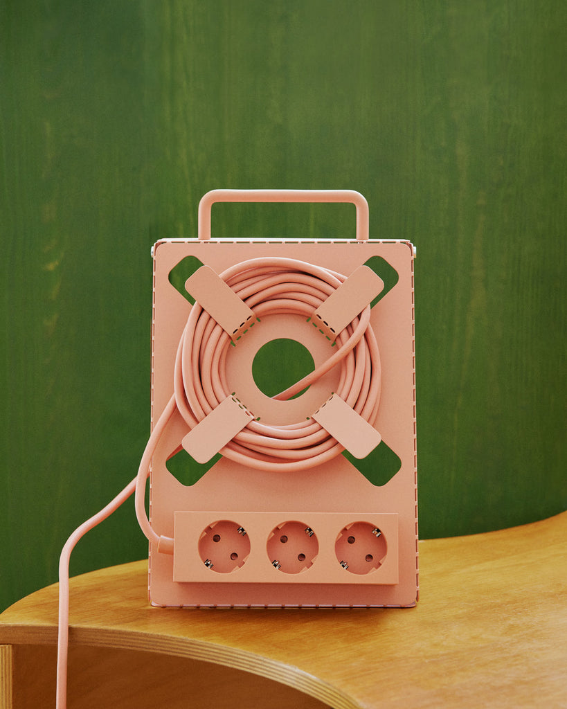 Cable Stand - Dusty Rose Pedestal
