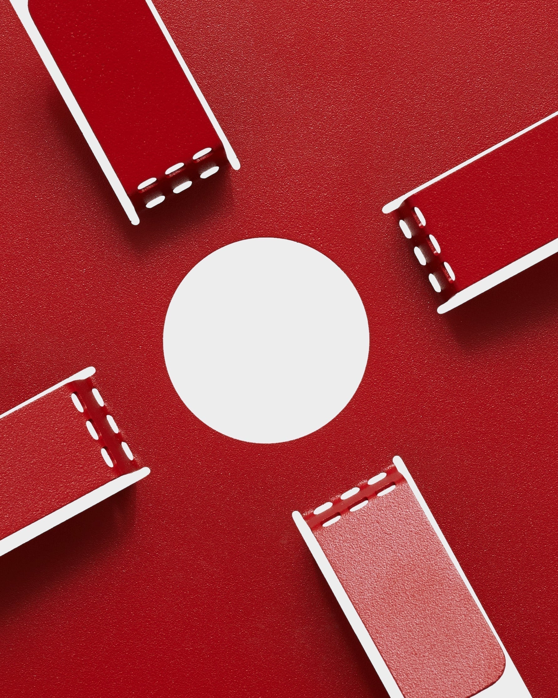 Cable Stand - Fire Red Pedestal