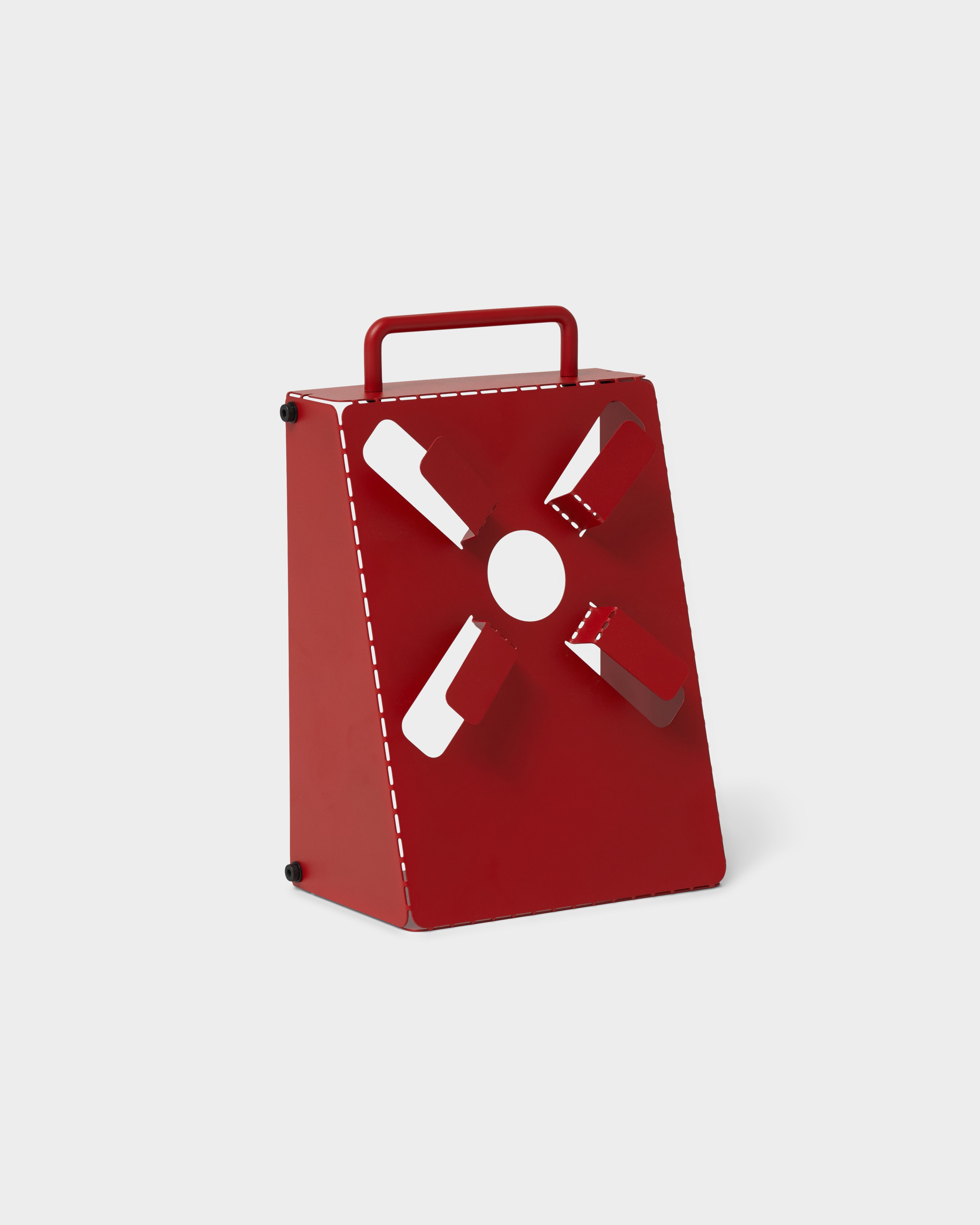 Cable Stand - Fire Red Pedestal