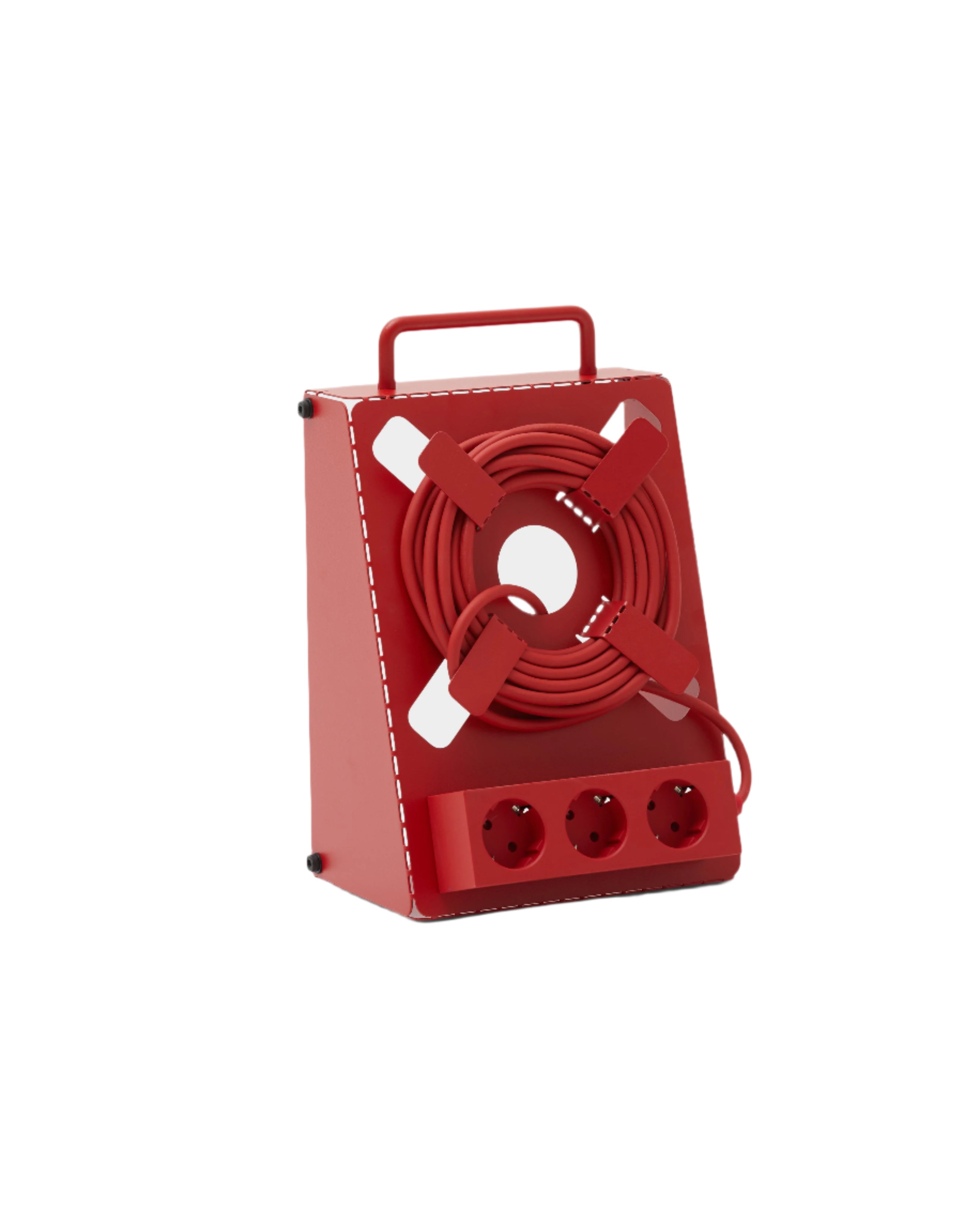 Cable Stand - Fire Red Pedestal