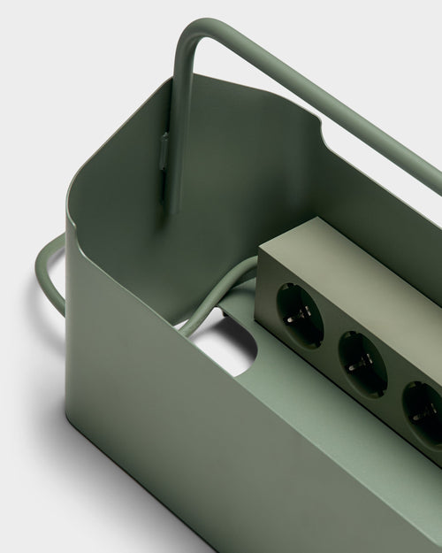 Cable Villa - Mossy Green Pedestal