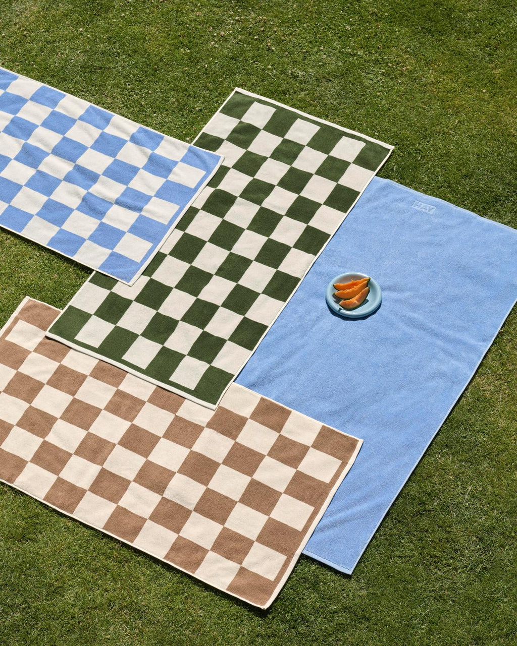 Check Bath Towel HAY