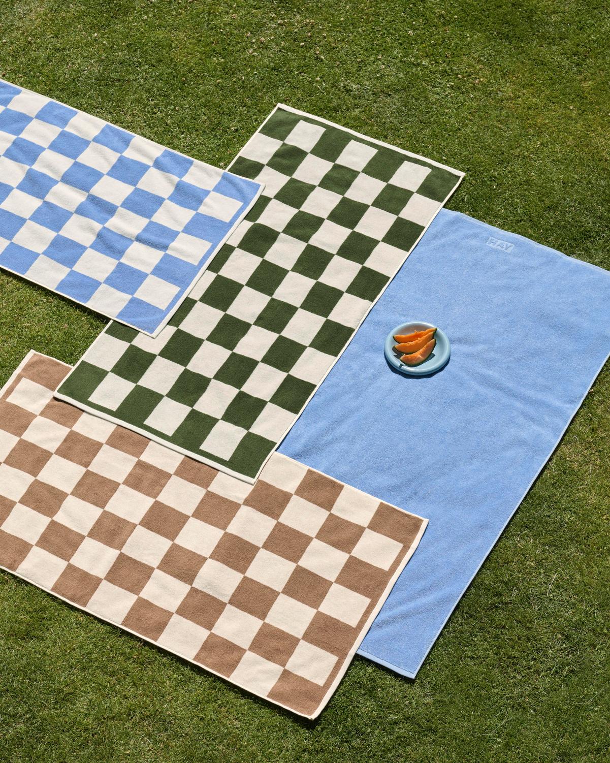 Check Bath Towel HAY