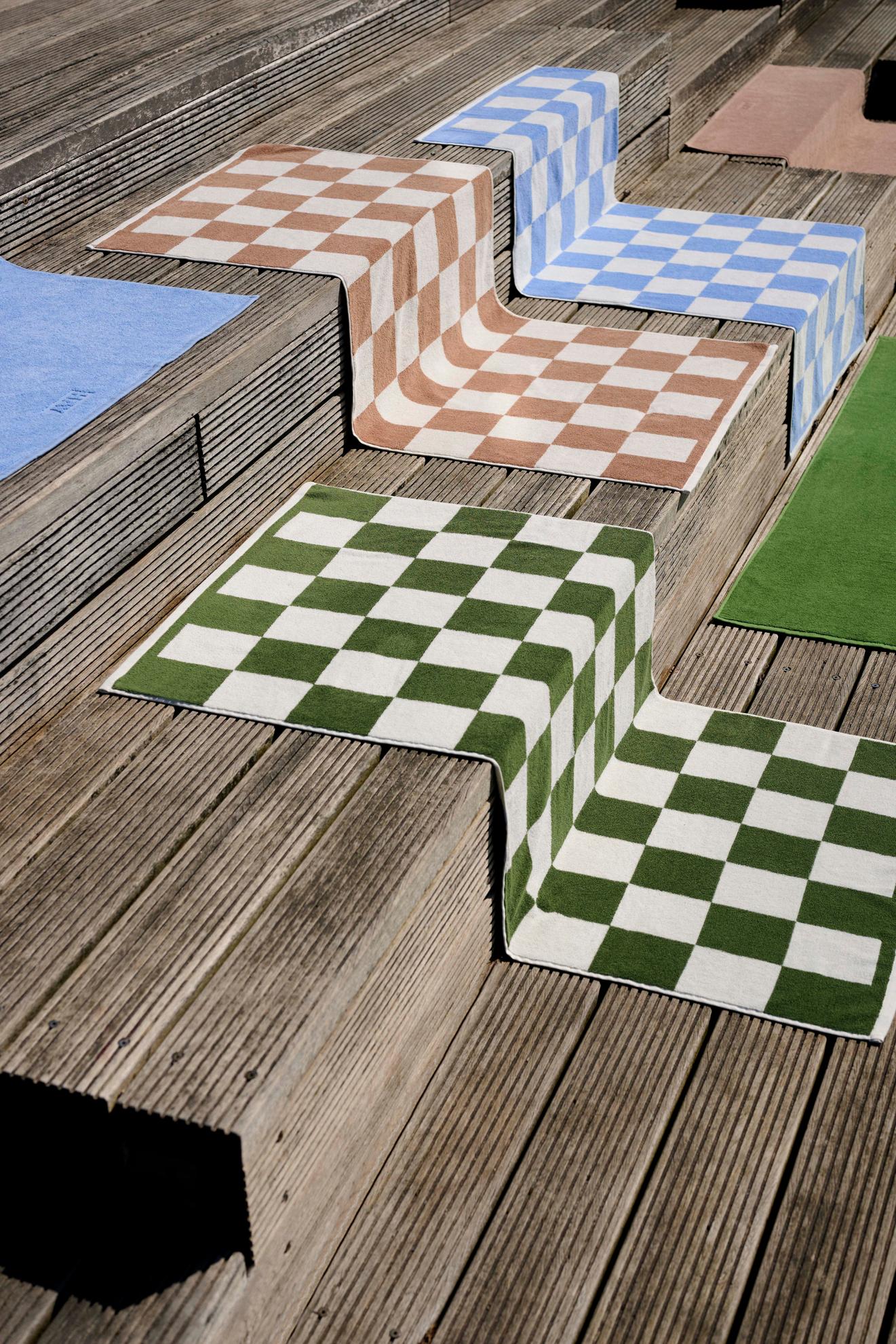 Check Bath Towel HAY