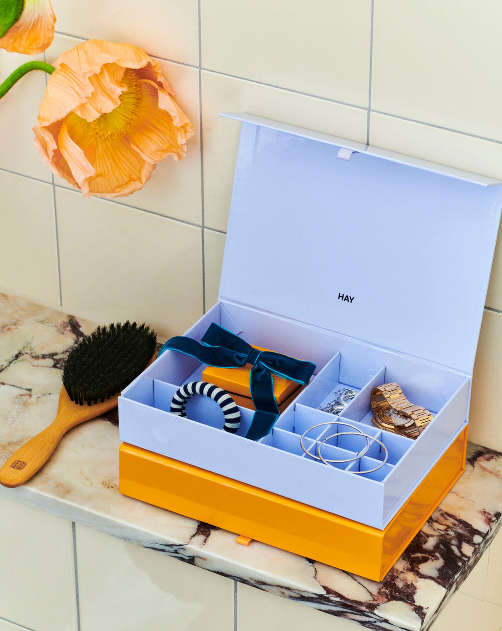 Colour Storage Jewellery Box HAY