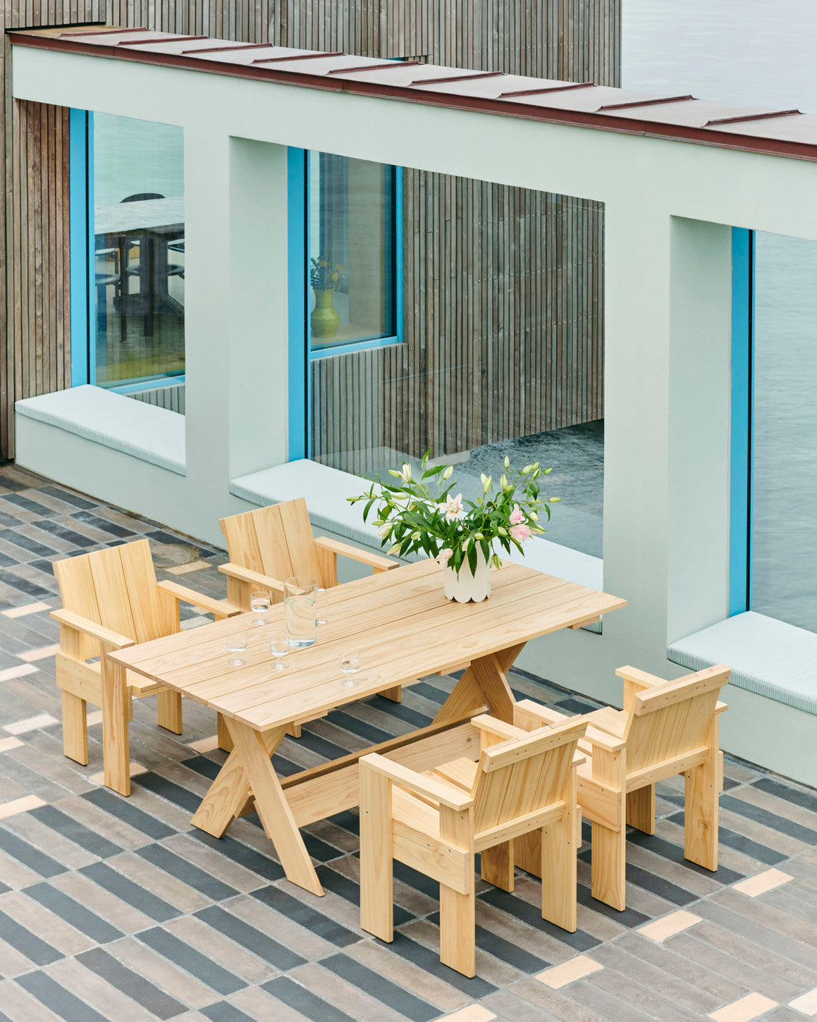 Crate Dining Table HAY