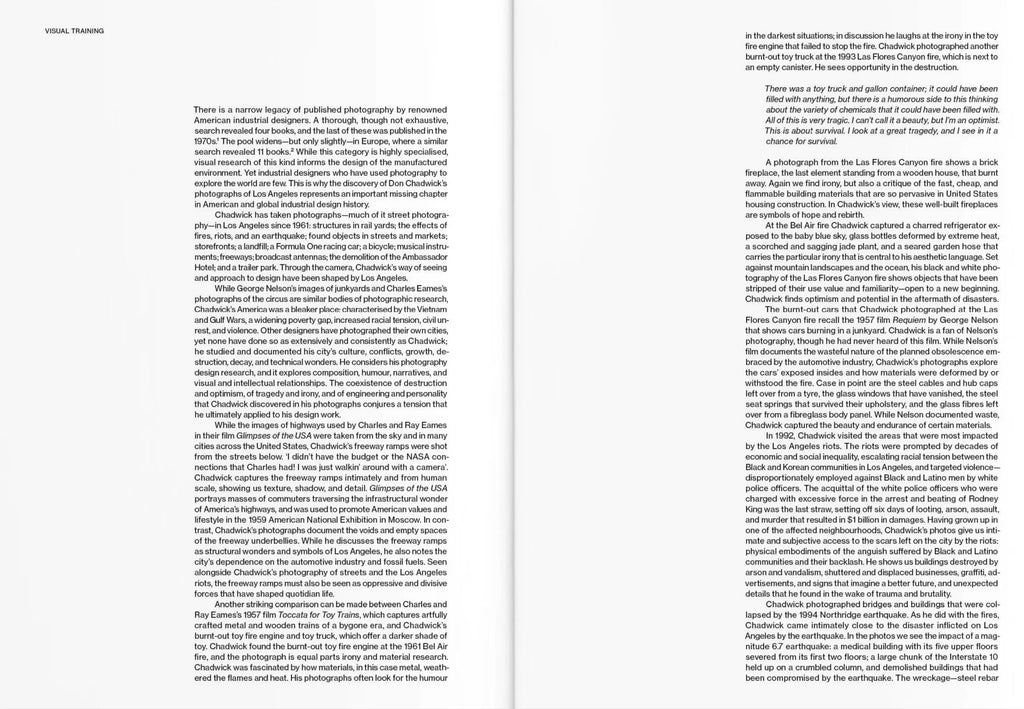 Don Chadwick Photography 1961–2005 apartamento