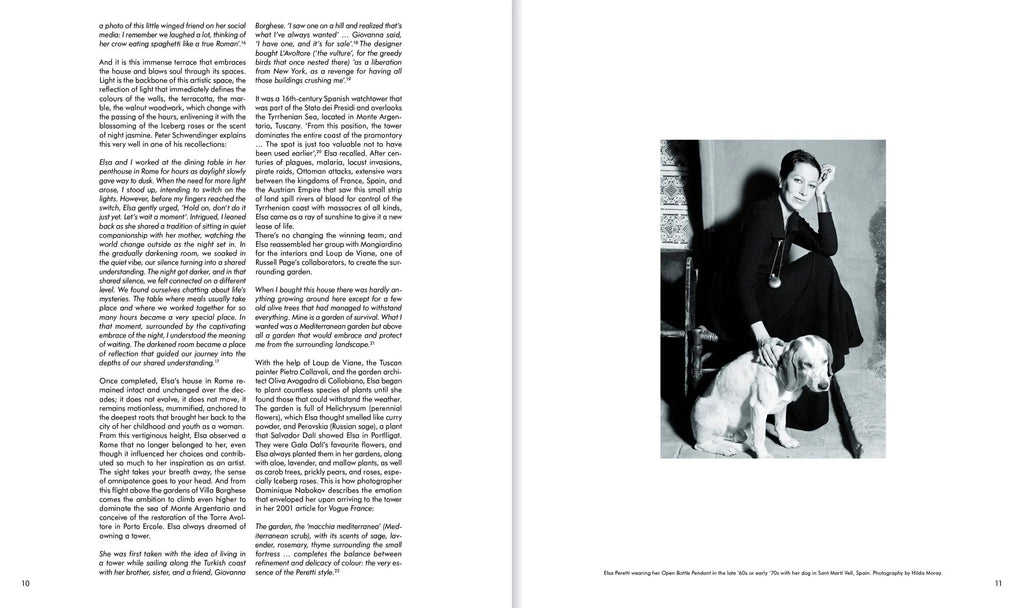 The Italian Interiors of Elsa Peretti apartamento