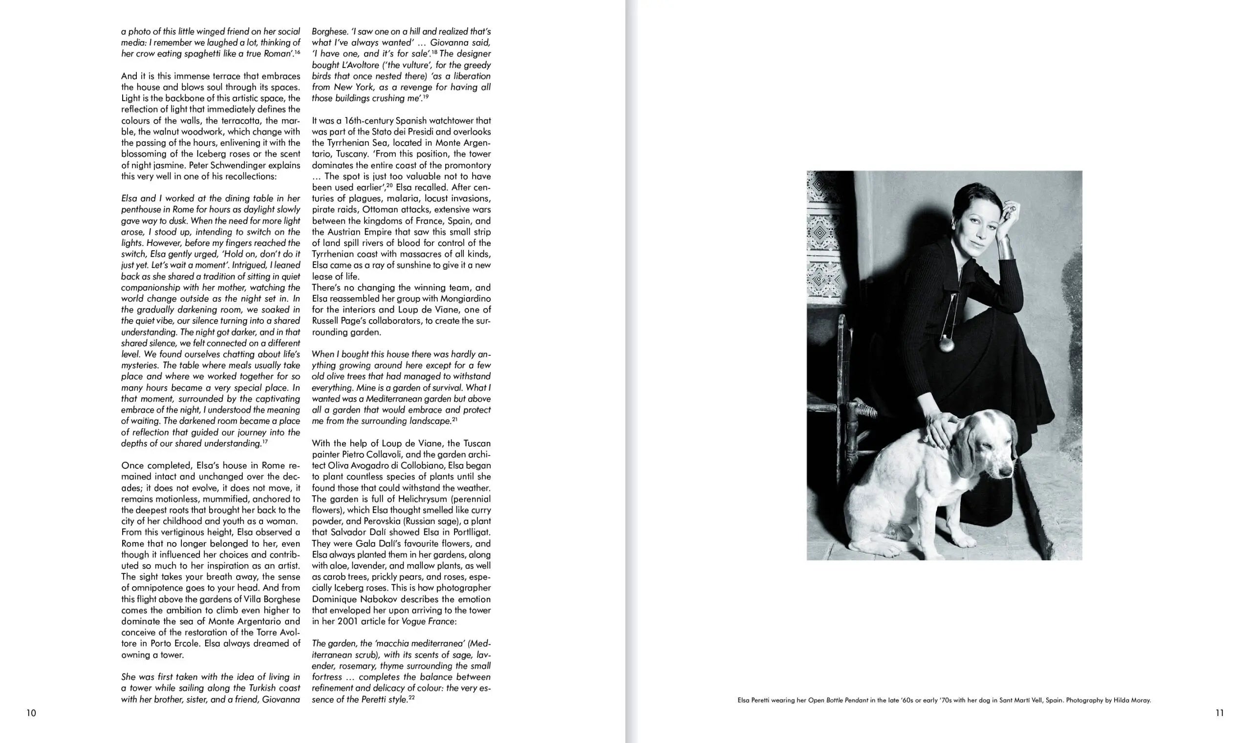 The Italian Interiors of Elsa Peretti apartamento