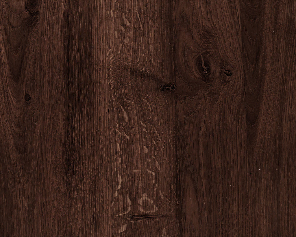 FRAMA - Farmhouse Trestle Table | Dark Oak | Pond