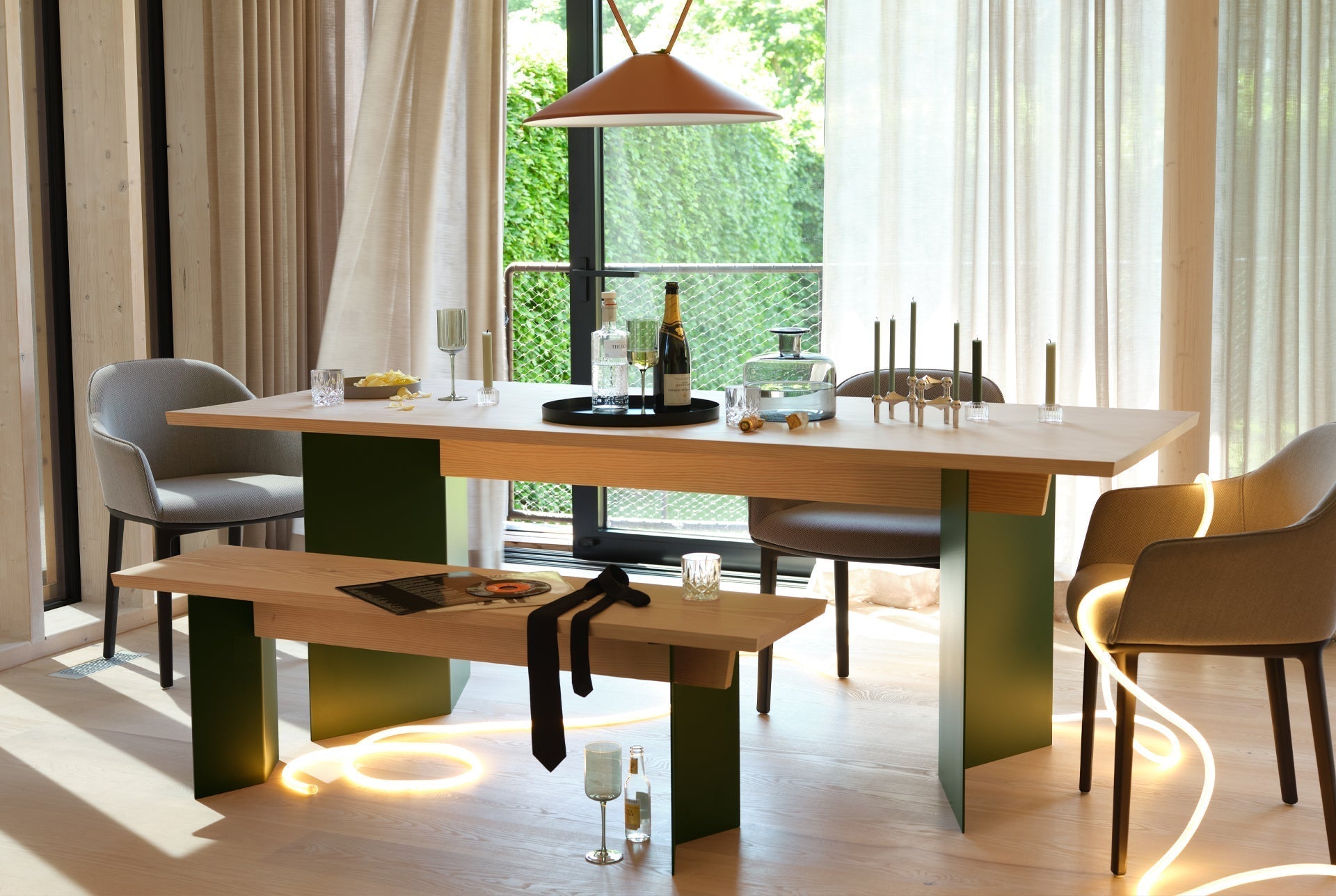 FOLD table Douglas fir Studio Hausen