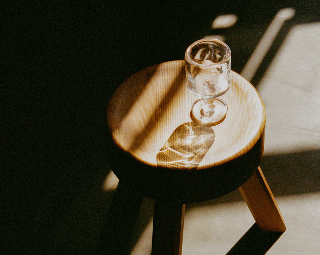 FRAMA - 0405 Stem Glass Set of Two | Clear | Medium Frama