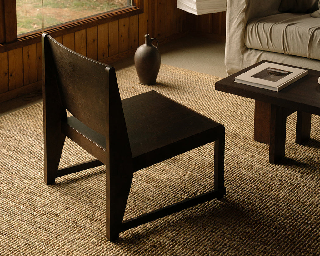 FRAMA - Easy Chair 01 | Dark Brown Birch