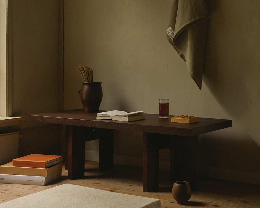 FRAMA - Farmhouse Coffee Table | Dark Oak | Rectangle Frama