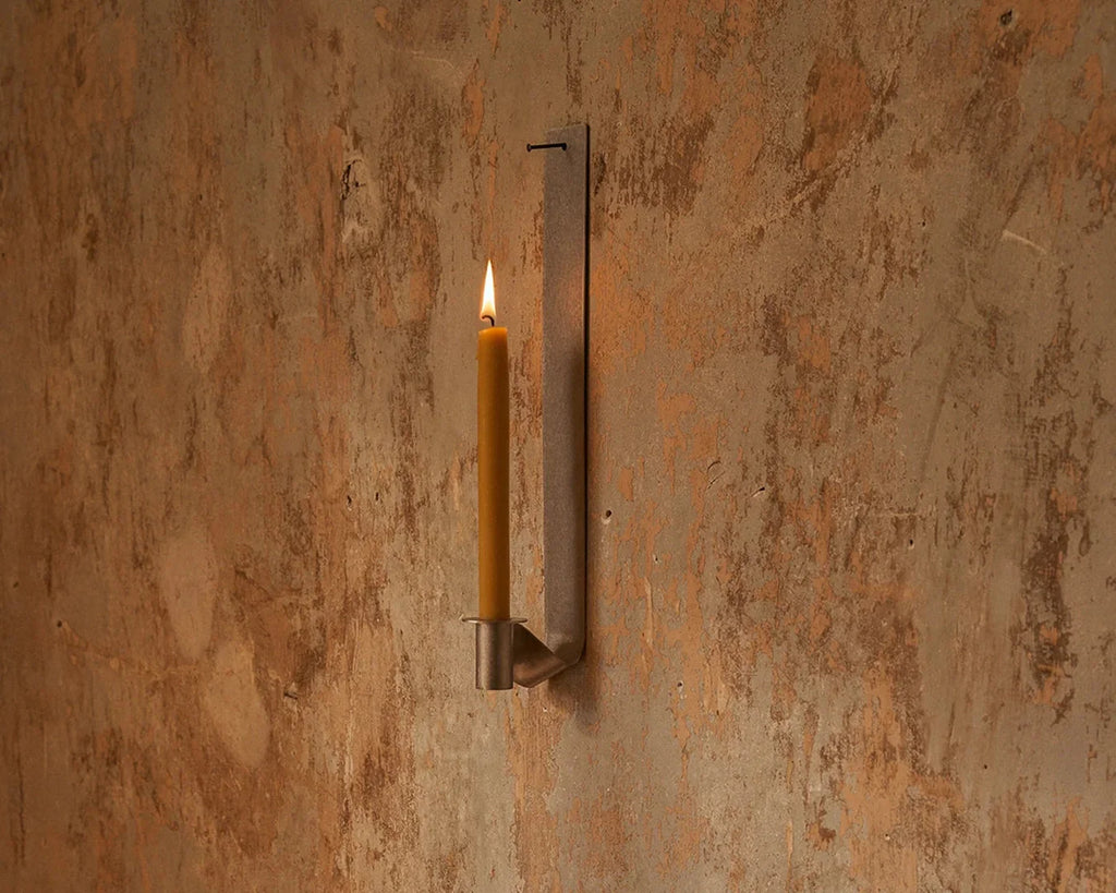 FRAMA - Ornament Candle Holder | Stainless Steel | Long Frama