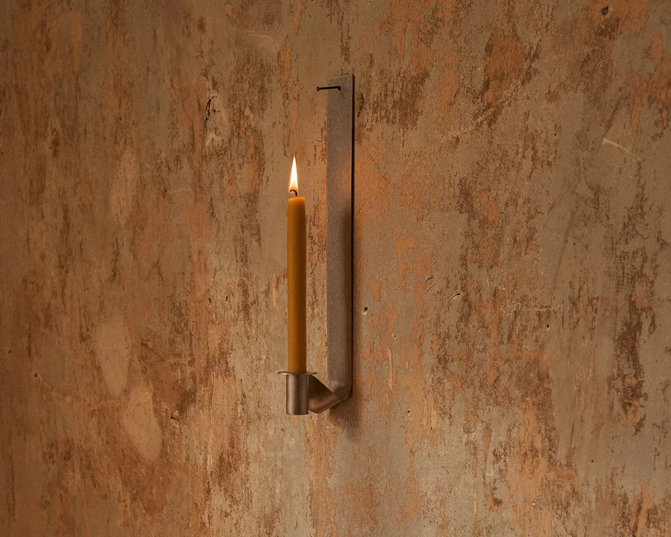 FRAMA - Ornament Candle Holder | Stainless Steel | Long Frama