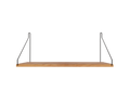 FRAMA - Single Shelf | Natural Oak / Black | D27 / W40