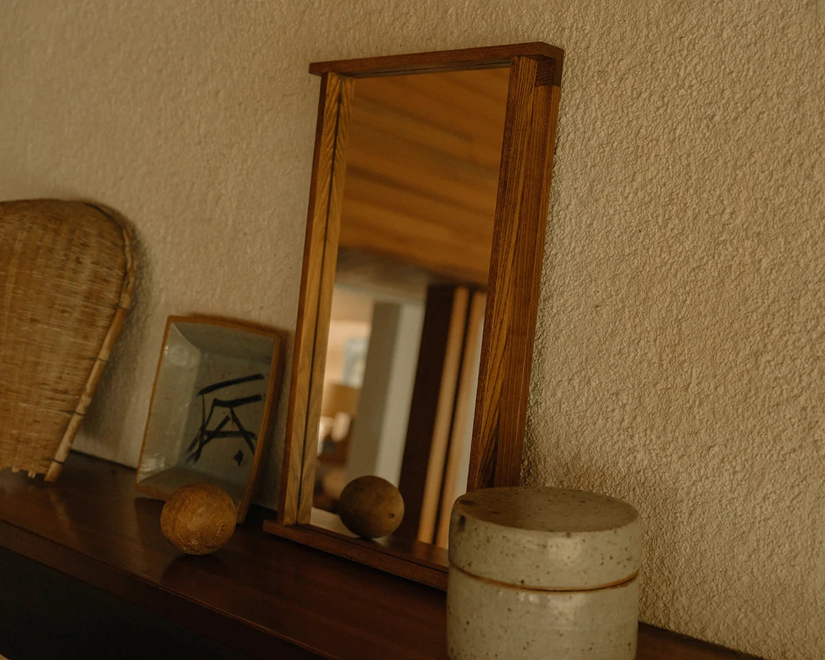 FRAMA - シンメトリーミラー | ハニーアッシュウッド | スモール