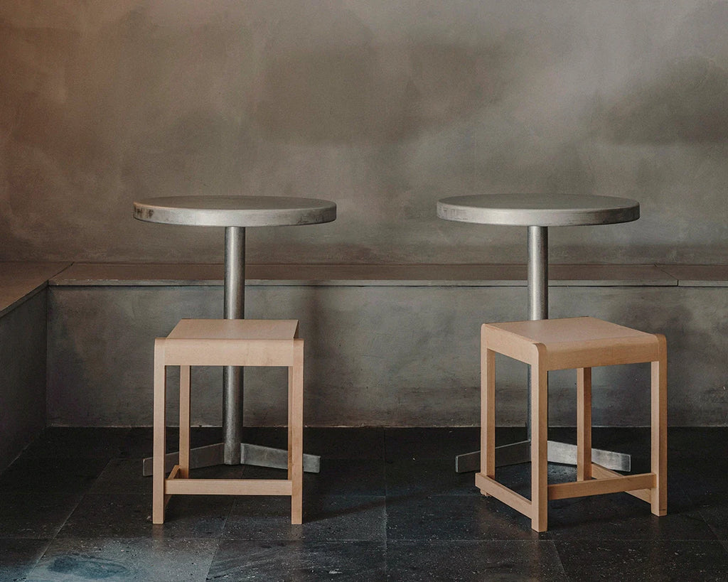 FRAMA - Low Stool 01 | Natural Birch