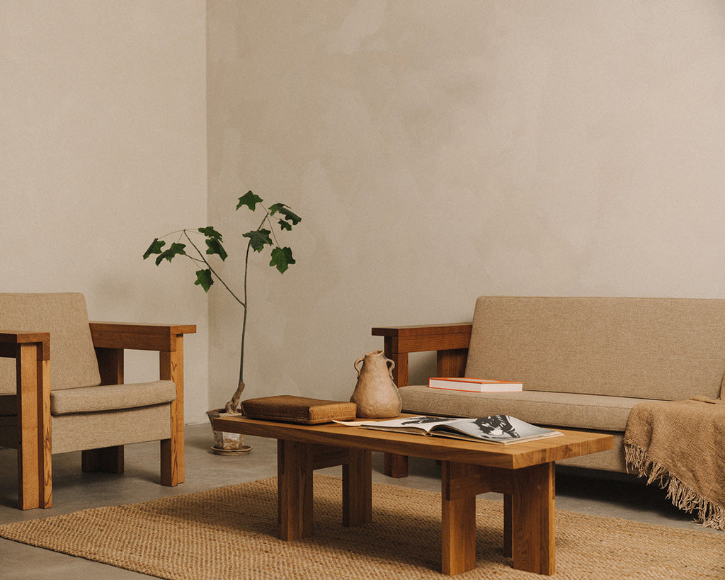 FRAMA - Farmhouse Coffee Table | Natural Oak | Rectangle