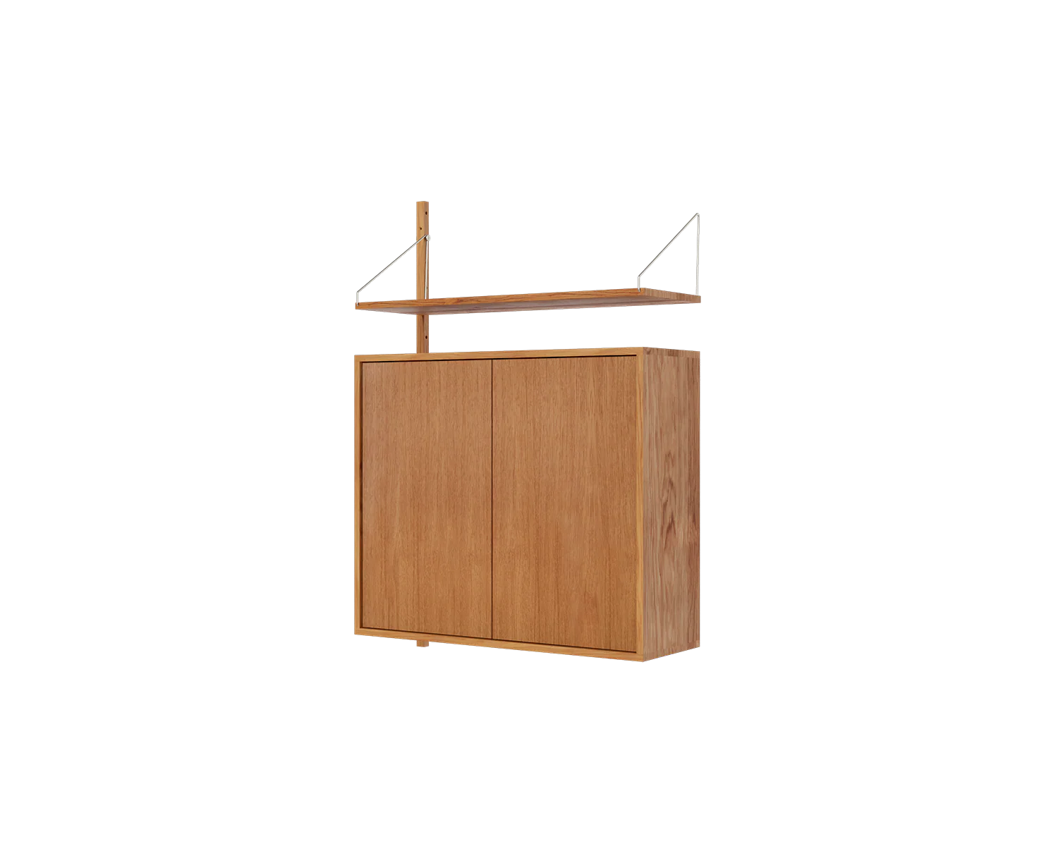 FRAMA - シェルフライブラリー ミディアムキャビネット アドオンセクション | ナチュラルオーク | H114.8 / W80