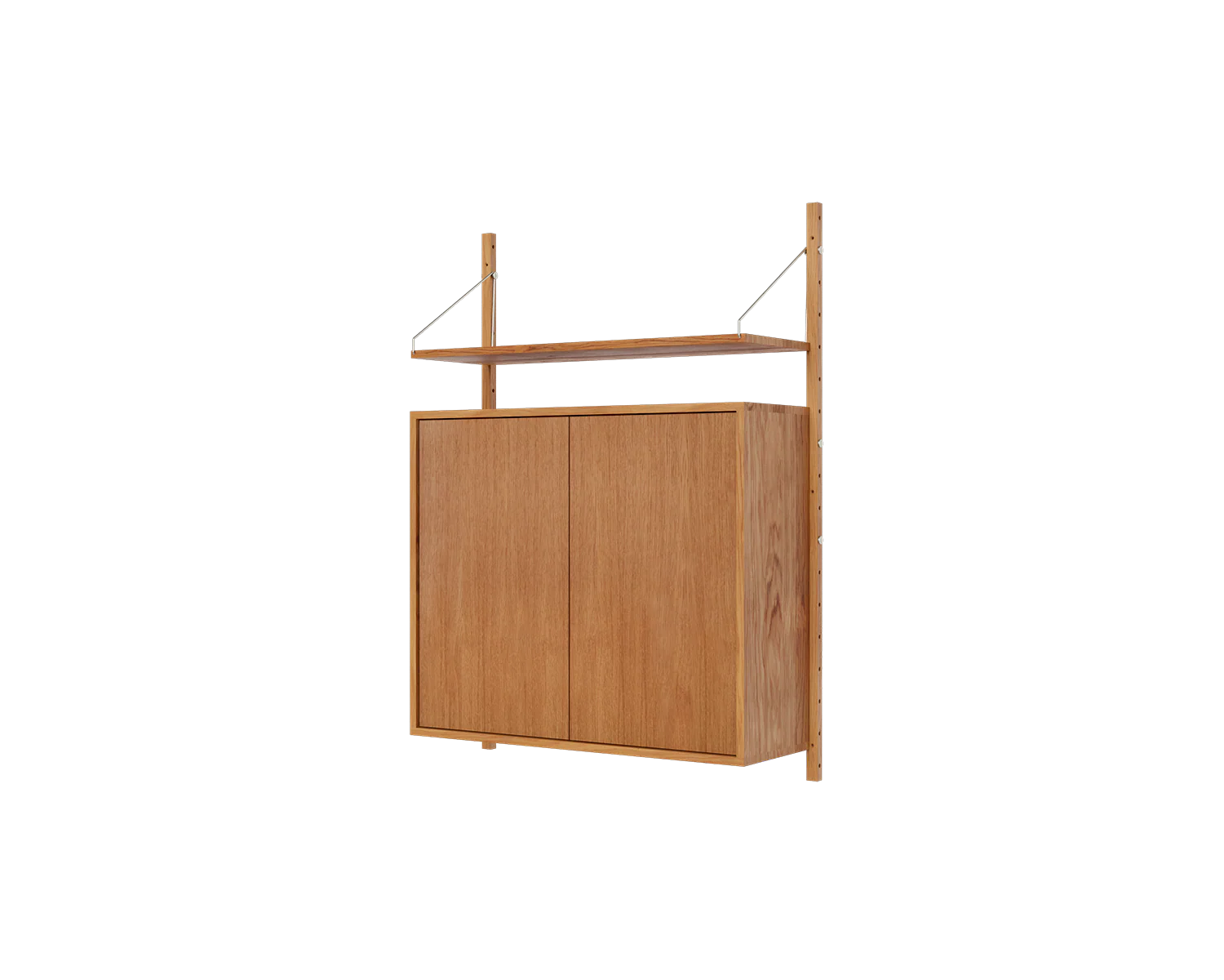 FRAMA - シェルフライブラリー ミディアムキャビネットセクション | ナチュラルオーク | H114.8 / W80