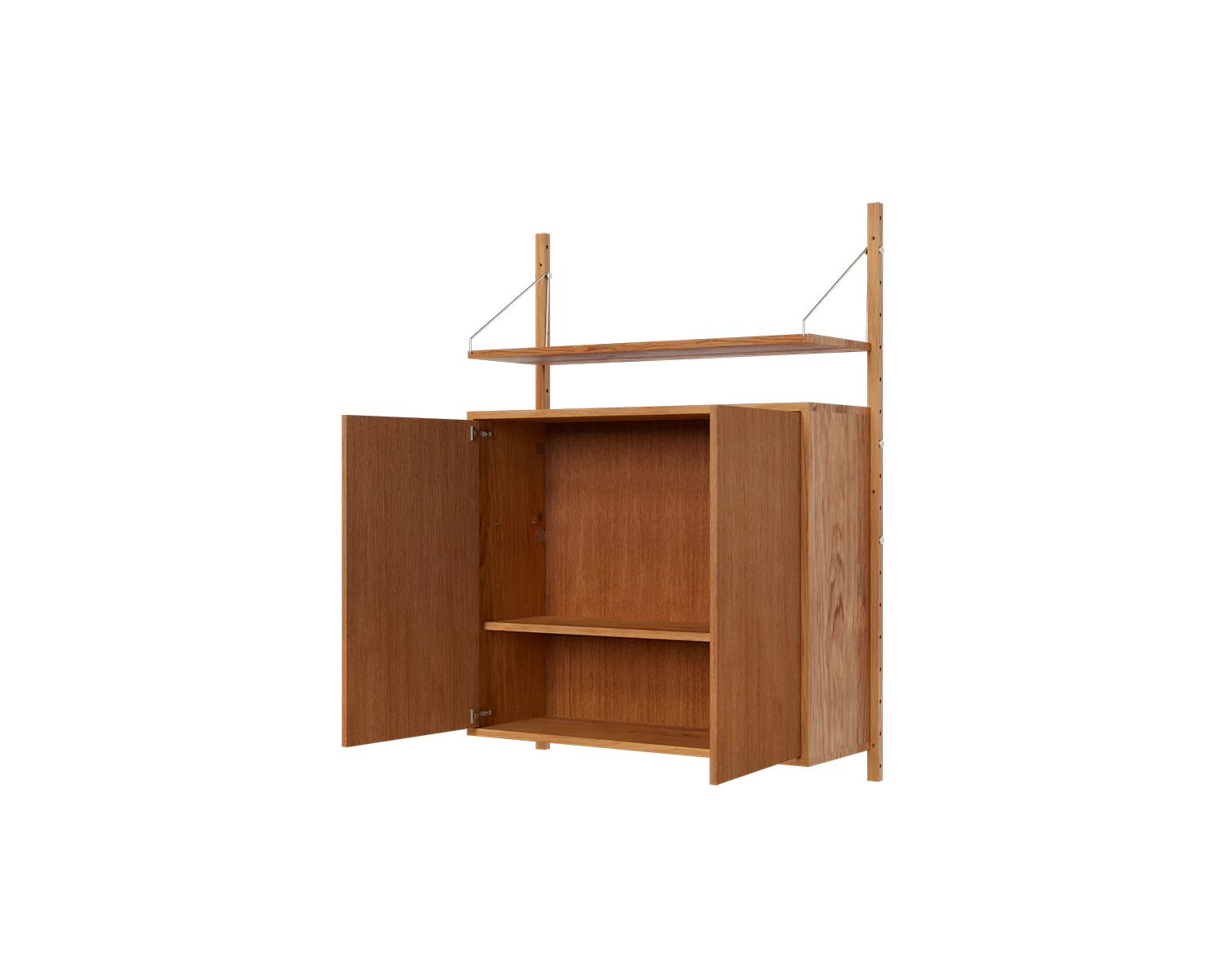FRAMA - シェルフライブラリー ミディアムキャビネットセクション | ナチュラルオーク | H114.8 / W80
