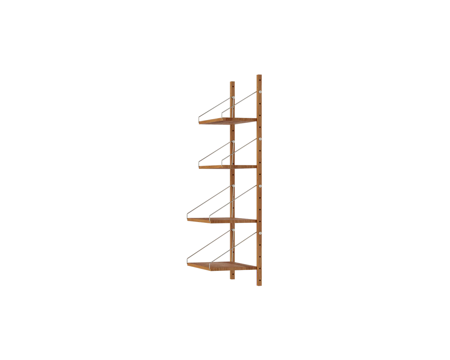 FRAMA - シェルフライブラリー シングルセクション | ナチュラルオーク | H114.8 / W40