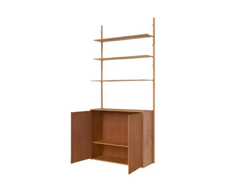Shelf Library Medium Cabinet Section | Natural Oak | H1852 / W80 Frama
