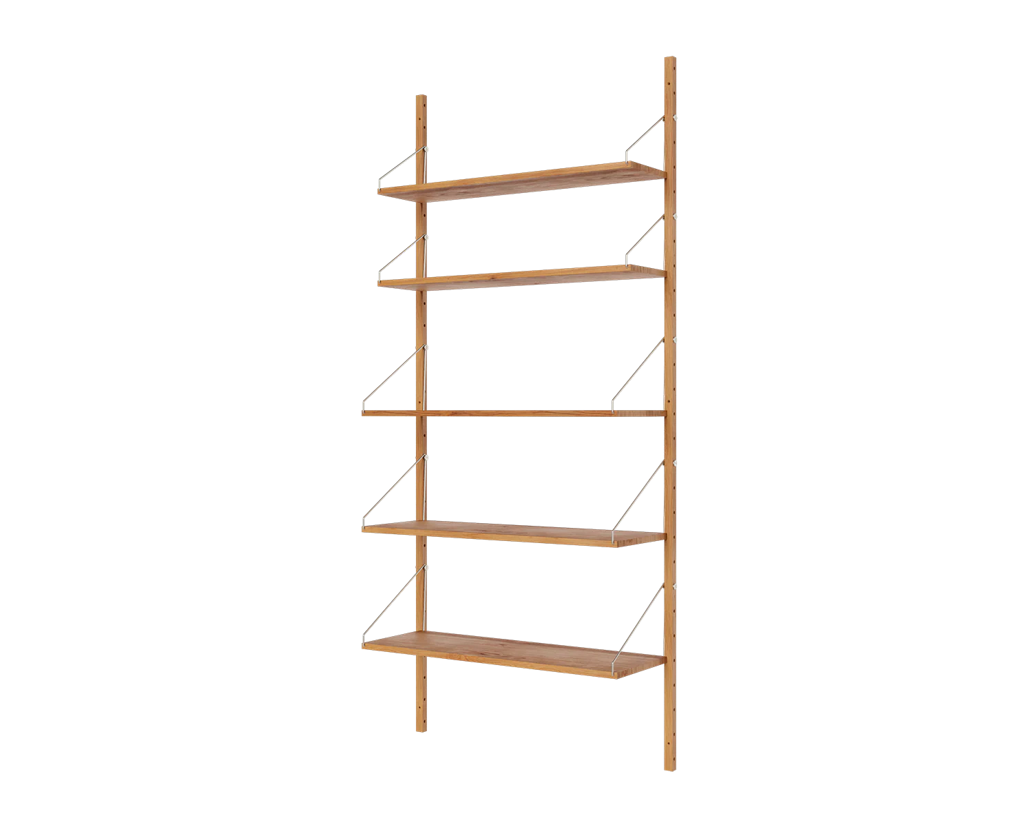 FRAMA - シェルフライブラリー シングルセクション | ナチュラルオーク | H185.2 / W80