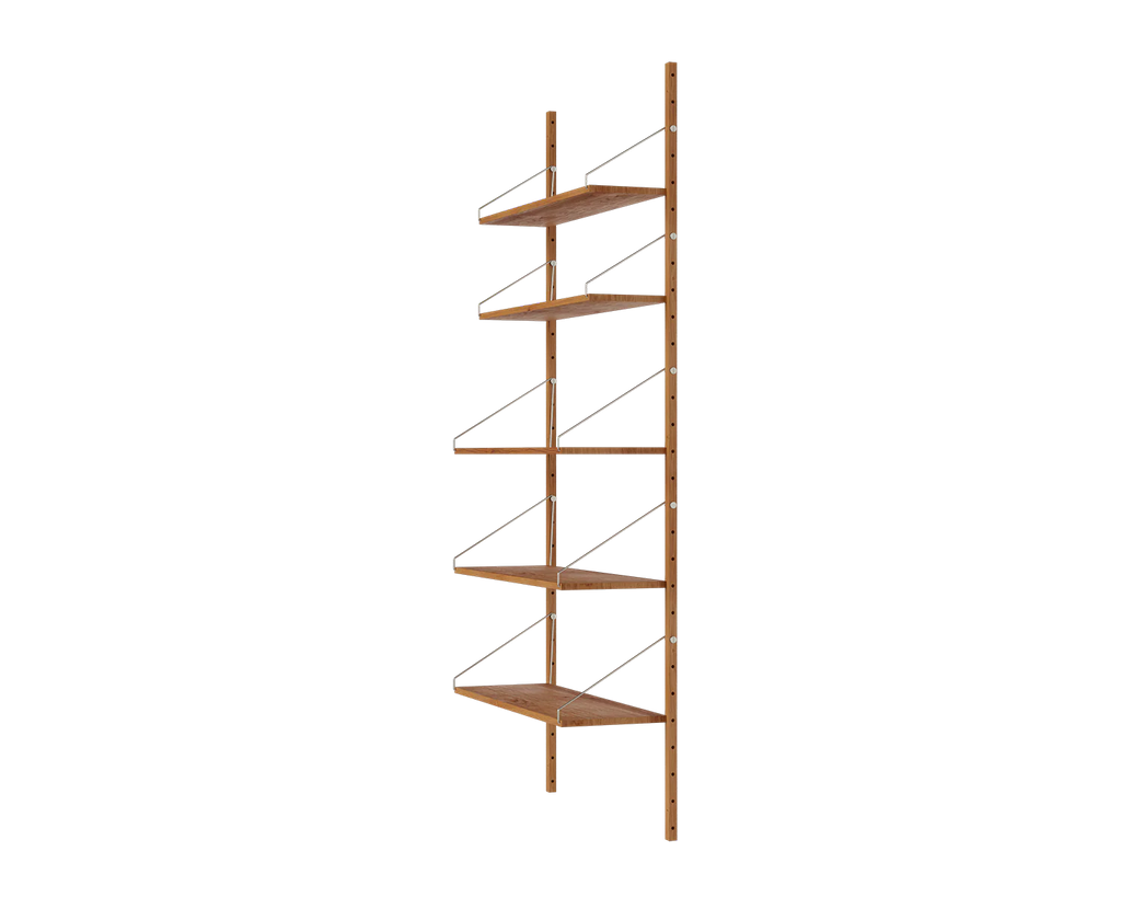 FRAMA - シェルフライブラリー シングルセクション | ナチュラルオーク | H185.2 / W80