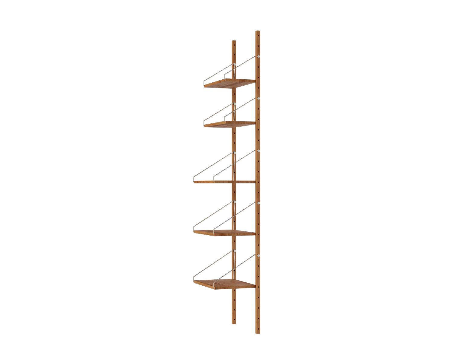 FRAMA - シェルフライブラリー シングルセクション | ナチュラルオーク | H185.2 / W40