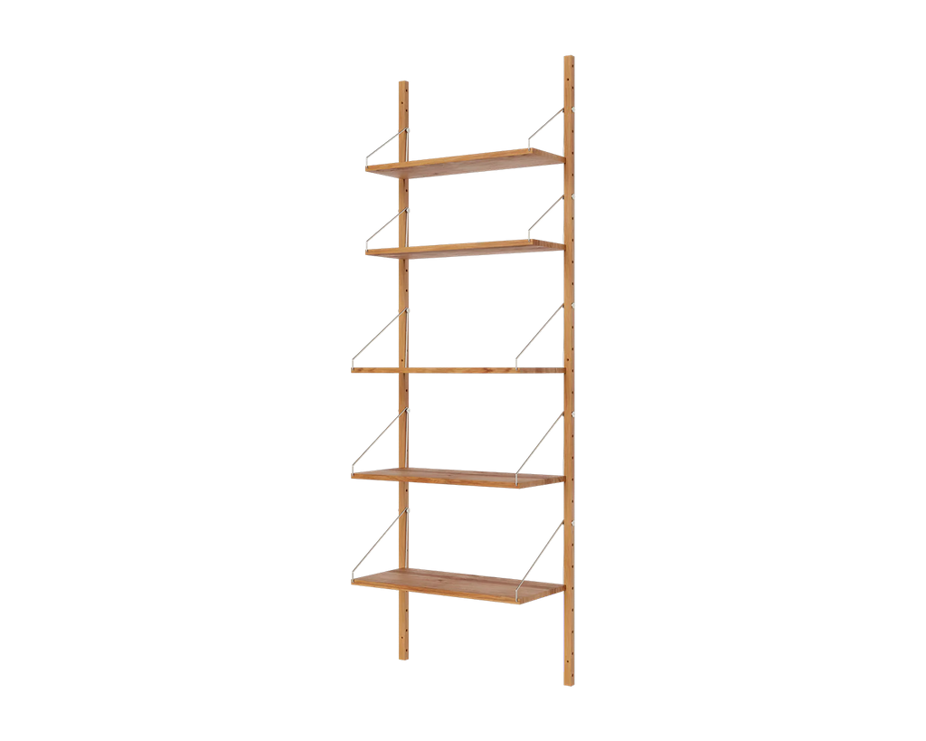 FRAMA - シェルフライブラリー シングルセクション | ナチュラルオーク | H185.2 / W60