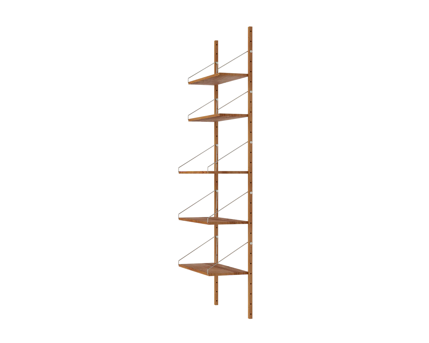 FRAMA - シェルフライブラリー シングルセクション | ナチュラルオーク | H185.2 / W60