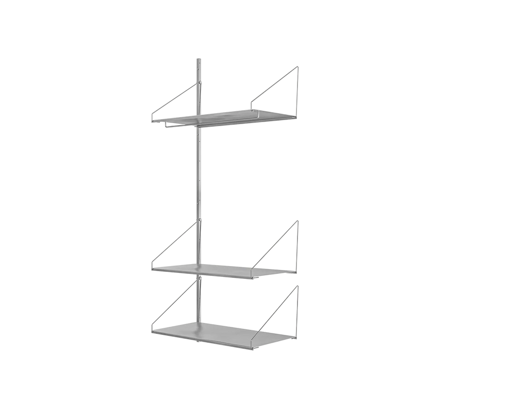 FRAMA - シェルフライブラリ追加ハンガーセクション | ステンレススチール | H185.2 / W80