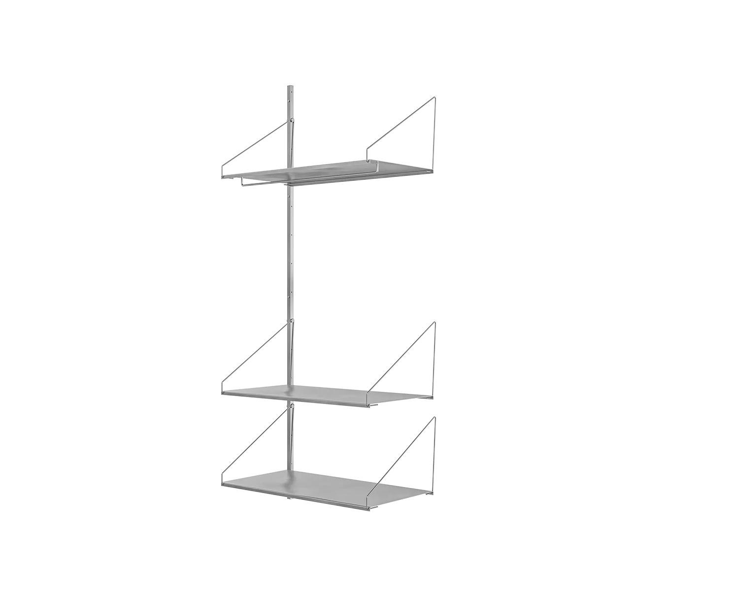 FRAMA - シェルフライブラリ追加ハンガーセクション | ステンレススチール | H185.2 / W80