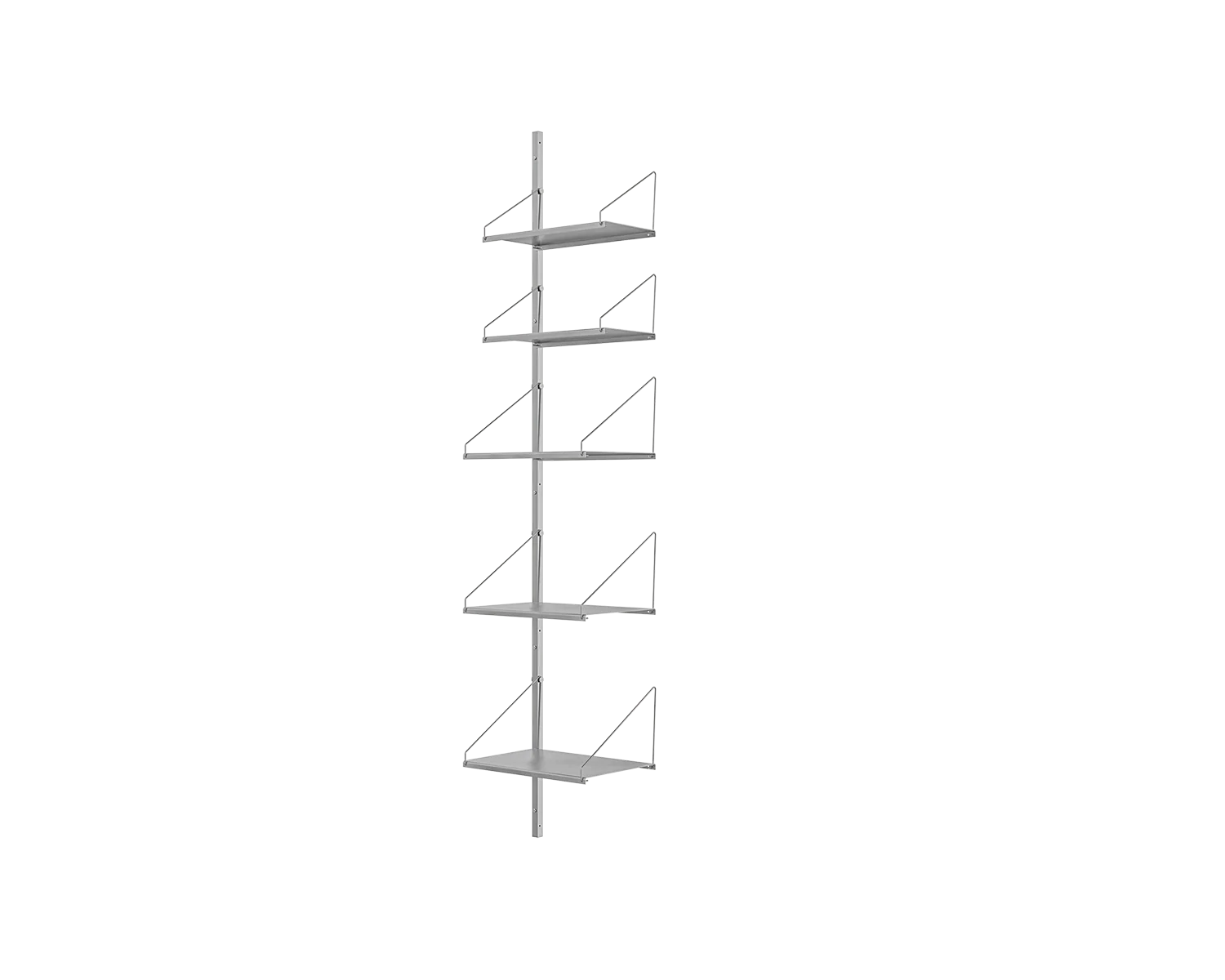 FRAMA - シェルフライブラリ追加セクション | ステンレススチール | H185.2 / W40