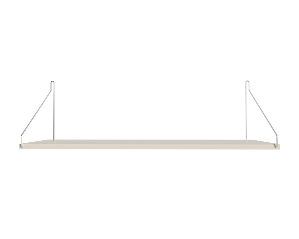 FRAMA - シングルシェルフ | ウォームホワイトスチール | D27 / W80