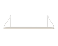 FRAMA - Single Shelf | Warm White Steel | D27 / W80 FRAMA