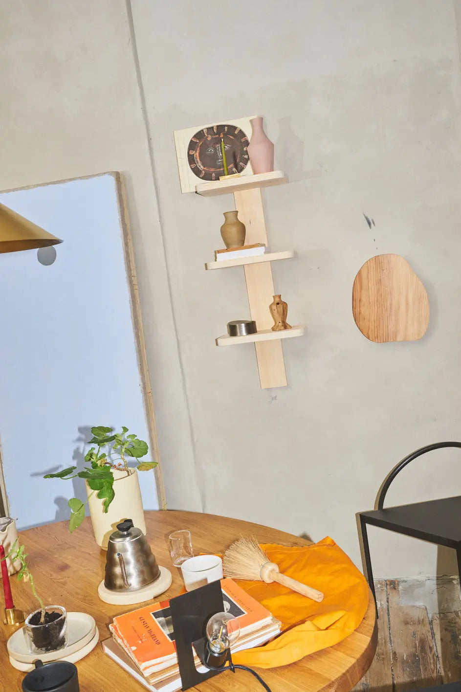 Atelier Shelf | Natural Spruce | Trio Frama