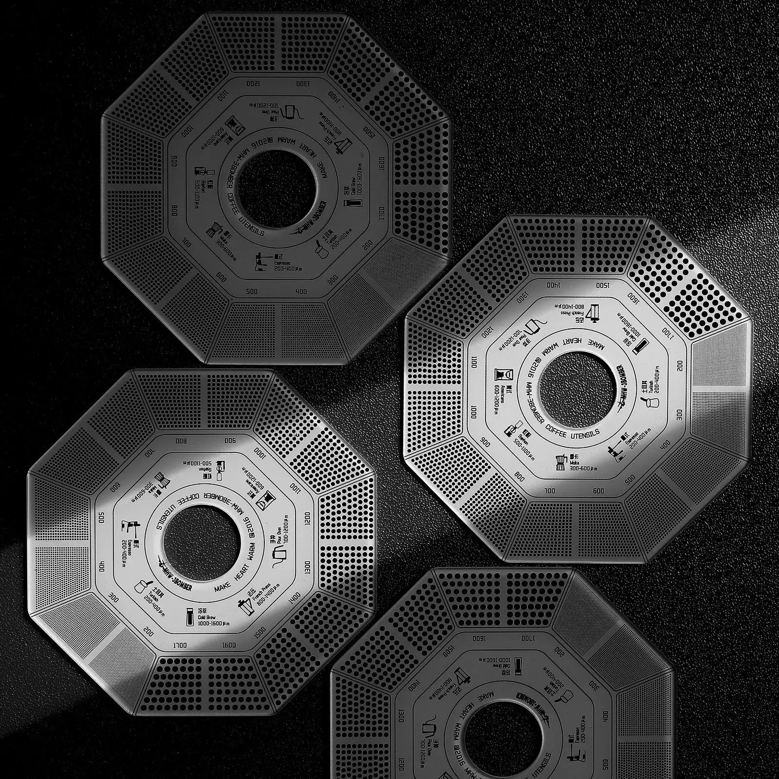 MHW-3BOMBER Measuring Card measuring tool for ground coffee MHW-3BOMBER