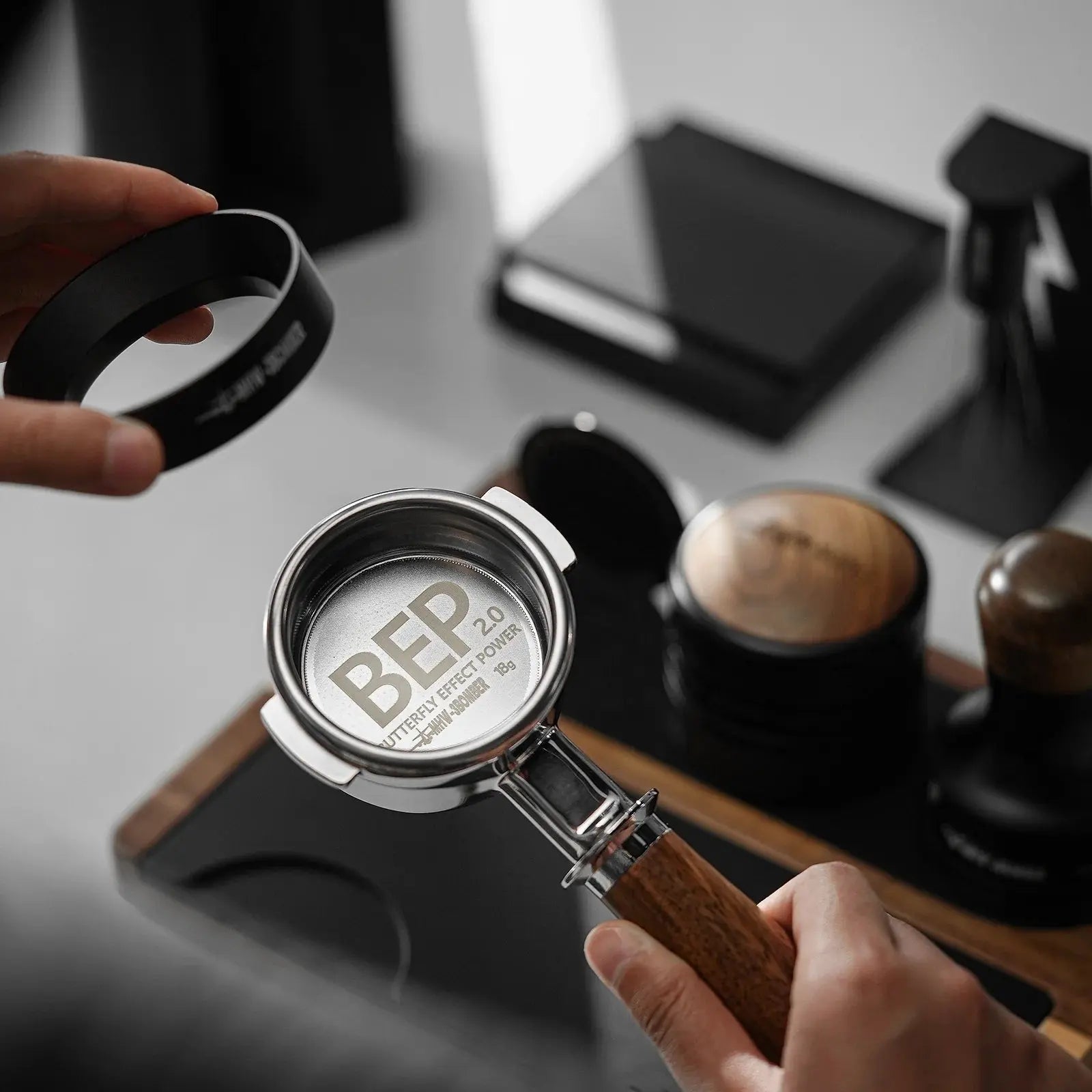 MHW-3BOMBER BEP Butterfly Filter Basket Filterkorb 2.0, 58,35 mm MHW-3BOMBER