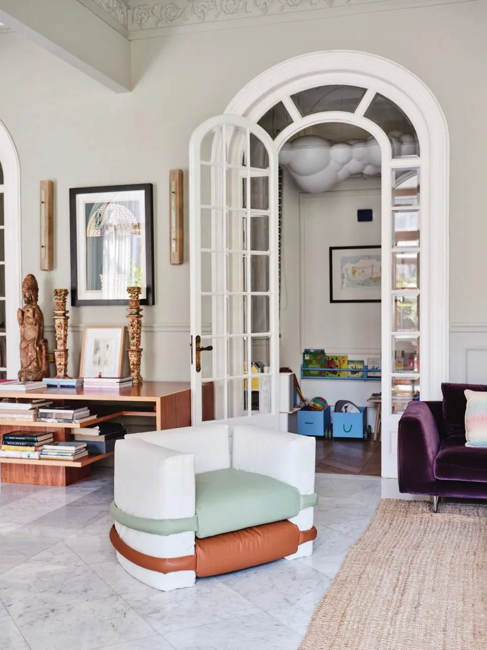 Muller Van Severen - Pillow Sofa in Leather BD Barcelona