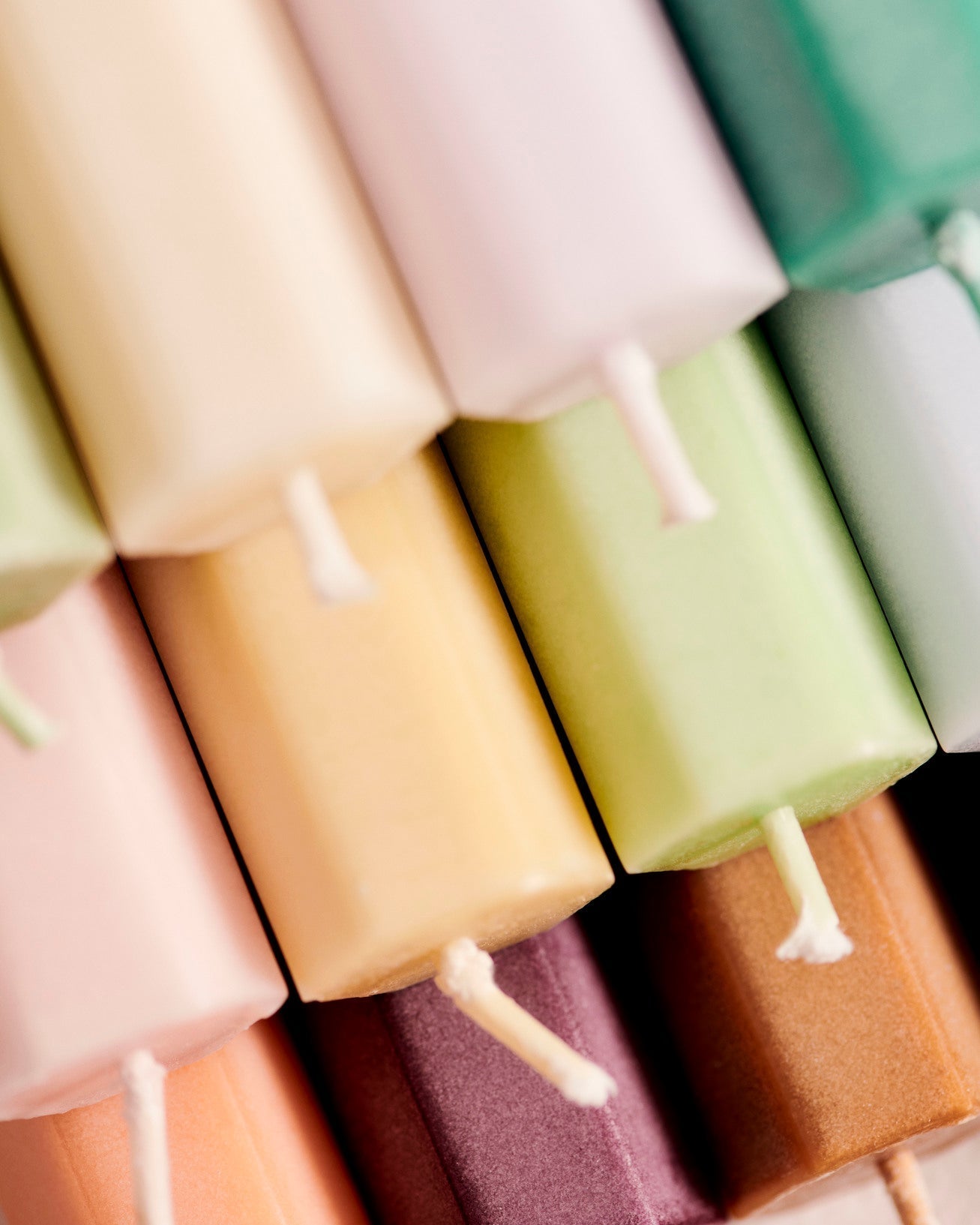 Hexagon Candle Set of 4 HAY