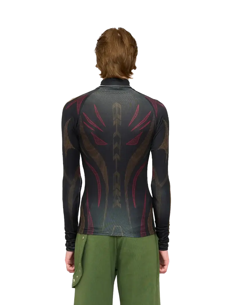 The Dreamers Club Top - Black/Red Fine Chaos