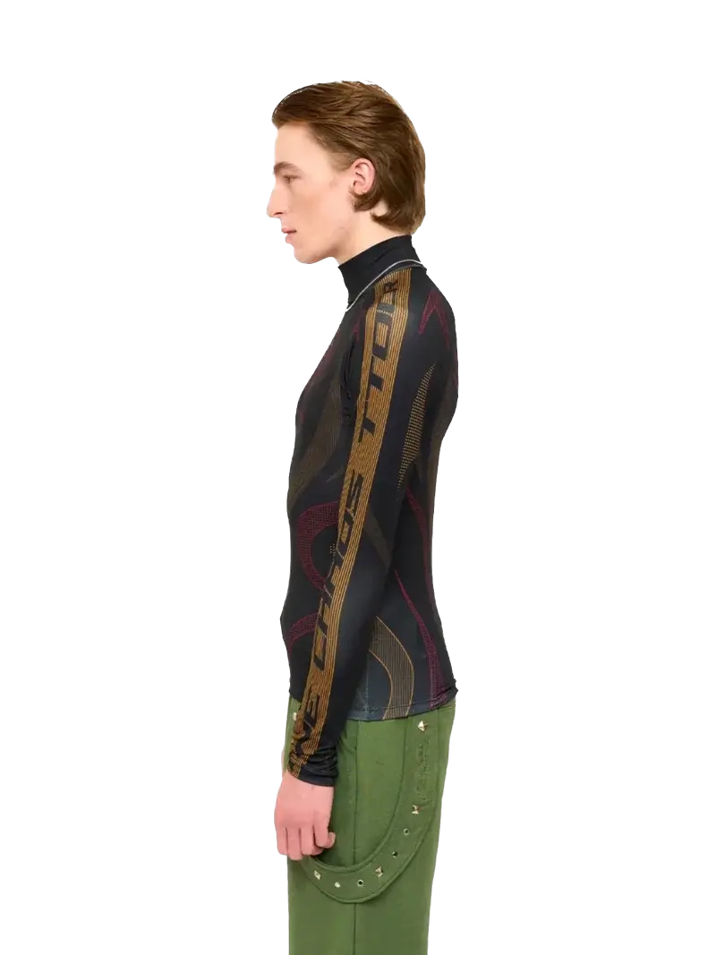 The Dreamers Club Top - Black/Red Fine Chaos