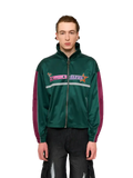 Dreamers Lounge Tracksuit Top - Green Fine Chaos